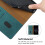 Leather Magnetic Clasp Case with Flip Wallet Stand Function Cover compatible iphone12 mini:Green 1