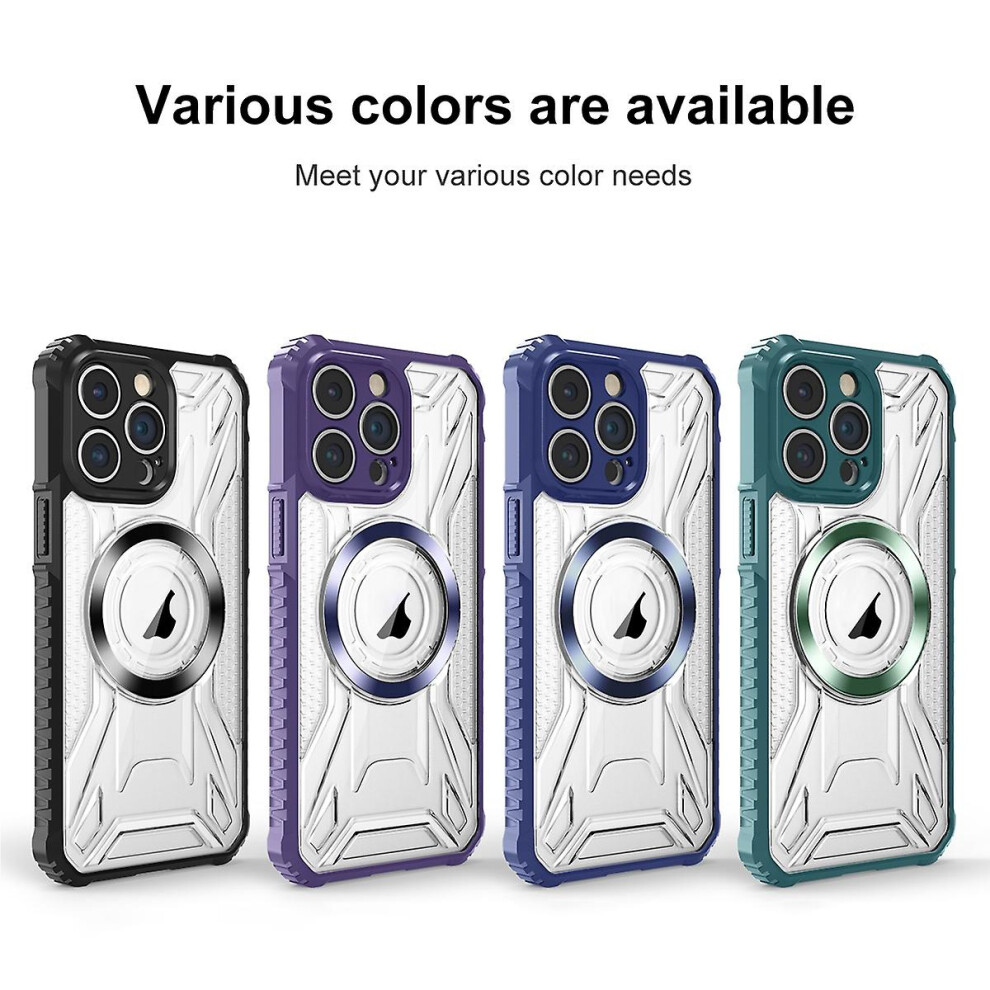 Compatible Iphone 14 Plus Cd Texture Magsafe Phone Case:sapphire 5421786258334