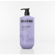 OSMO Daily Blonde Silverising Shampoo | Purple Shampoo | No Yellow or Brass | Vegan. 1000ml