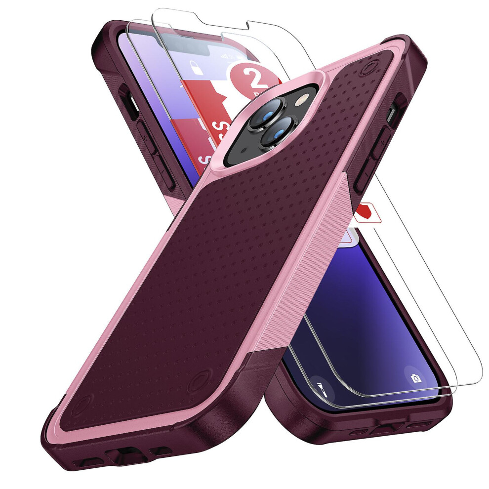 Fashion And Simple Phone Case Compatible Iphone 14 Plus: Pink 3662543126967