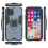 Shockproof Magnetic With Ring Stand Cover Case compatible iPhone11 Pro:Gray 2