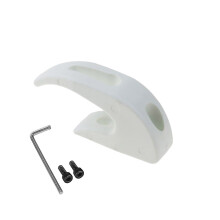 Bags Luggage Hanger with Screw Skateboard-White with blue