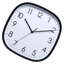 Quiet Operations 12inch Wall Mounted Analog Clock with-White