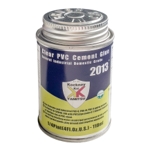 Clear PVC Cement Glue 118ml Solvent Adhesive Pond Liner Bonding Agent