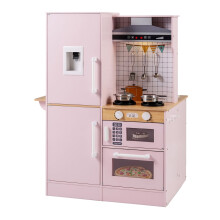 Cocina de madera para niños con luces y sonidos