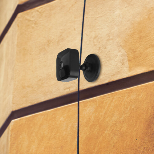 Support Caméra Magnétique ABS Noir Pour Murs Extérieur Maison 2