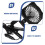 Ventilateur Auto Noir ABS Rotation Réglable Support 6