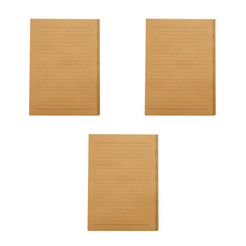 Papier D'écriture Khaki Kraft Classique Pour Notes Poèmes 2