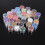 60Pcs Assorted Loose Eyeshadow Pigments Set Glitter 3