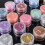 60Pcs Assorted Loose Eyeshadow Pigments Set Glitter 5
