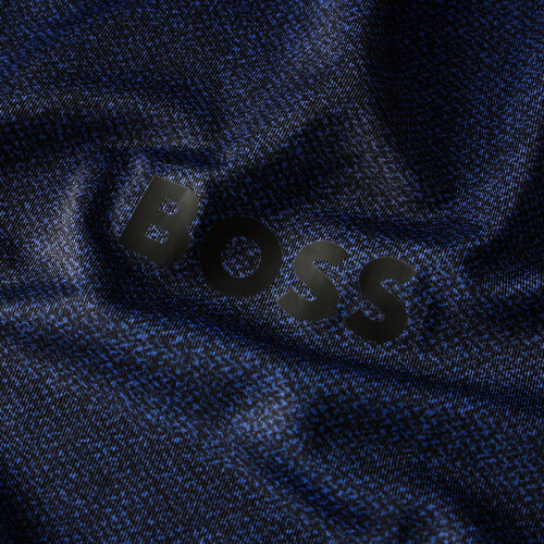Hugo Boss (L, Medium Blue) Hugo Boss Mens Paddytech Moisture Wicking Quick Drying Golf Polo Shirt 2