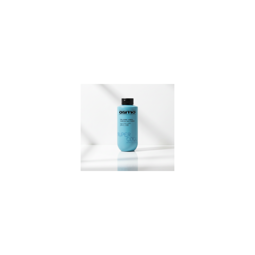 Osmo Super Blue Zero Orange Shampoo For Brunettes | Blue Toning | No Yellow Or Brass | Vegan. 400Ml