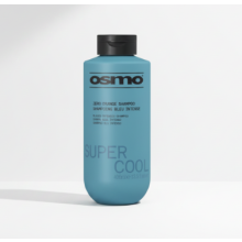 OSMO Super Blue Zero Orange Shampoo for Brunettes | Blue Toning | No Yellow or Brass | Vegan. 400ml