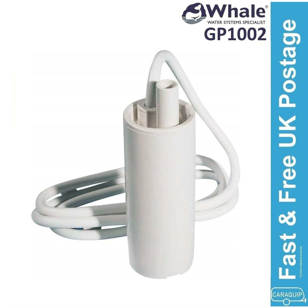 Whale Gp1002 12V Submersible Water Pump For Caravan Motorhome Boat Horsebox 61025592