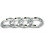 Χρωμιωμένο σήμα Audi 273 χιλ., μπροστινό καπό, μάσκα, έμβλημα, δακτύλιος με λογότ 1