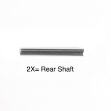TAMIYA 9808243 2x14mm Shaft (2) for 58431