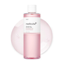 Medicube Salmon Dna Pdrn Pink Cica Soothing Toner I Pink Glow Toner For Skin Boosting, Soothing And Calming, Uneven Skin Tone - 250ml / 8.45 Fl. Oz