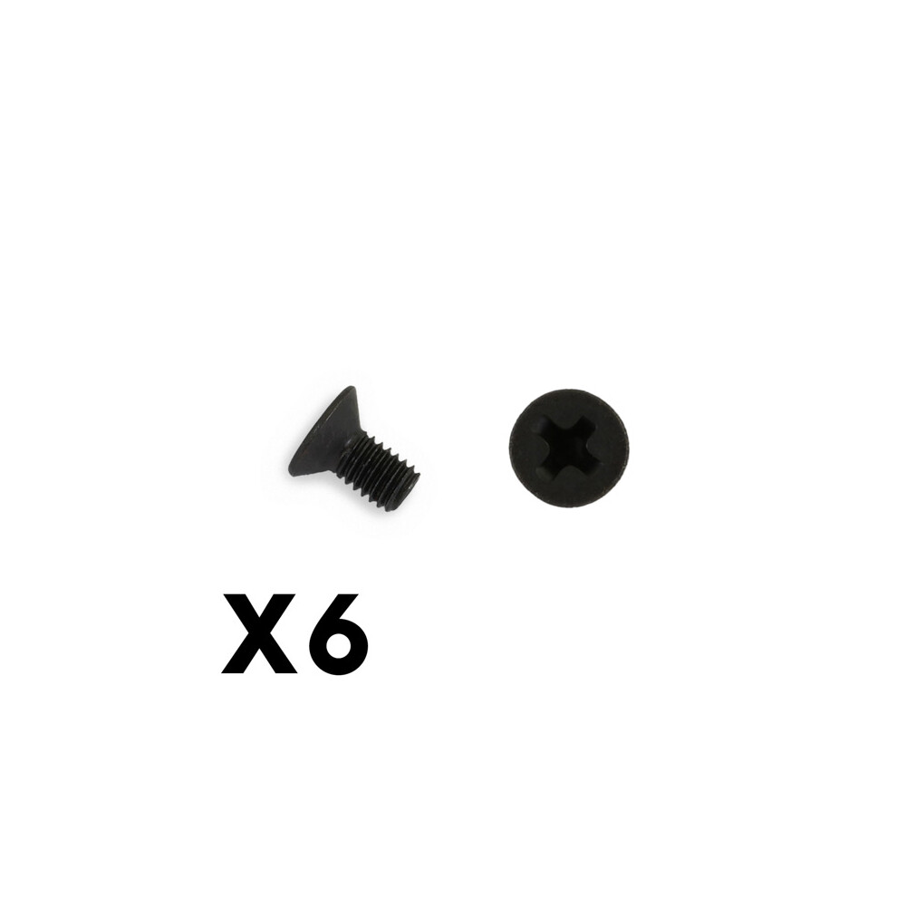 Ftx Flat Head Hex 6Pcsm3*6 Screws Ftx6544 5055323984266