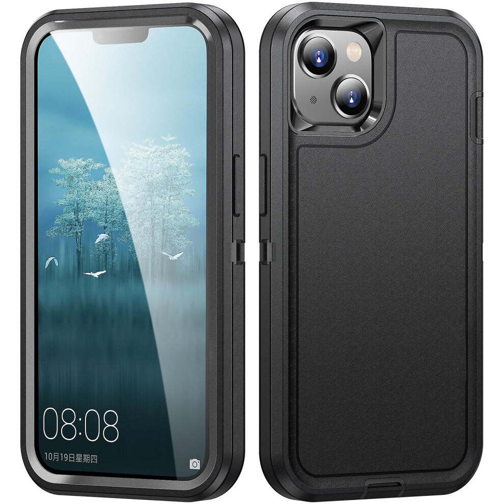 Shockproof Protective Iphone 15: Black 8291303216270