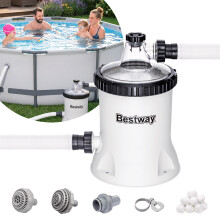 Bestway 5678L Pool Filter Pump Polysphere Balls Above Ground Swimming Pool Water