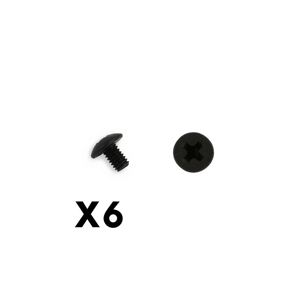Ftx Philips/Cross Head Hex Screw 6Pcs M4*6 Ftx6529 5055323969775