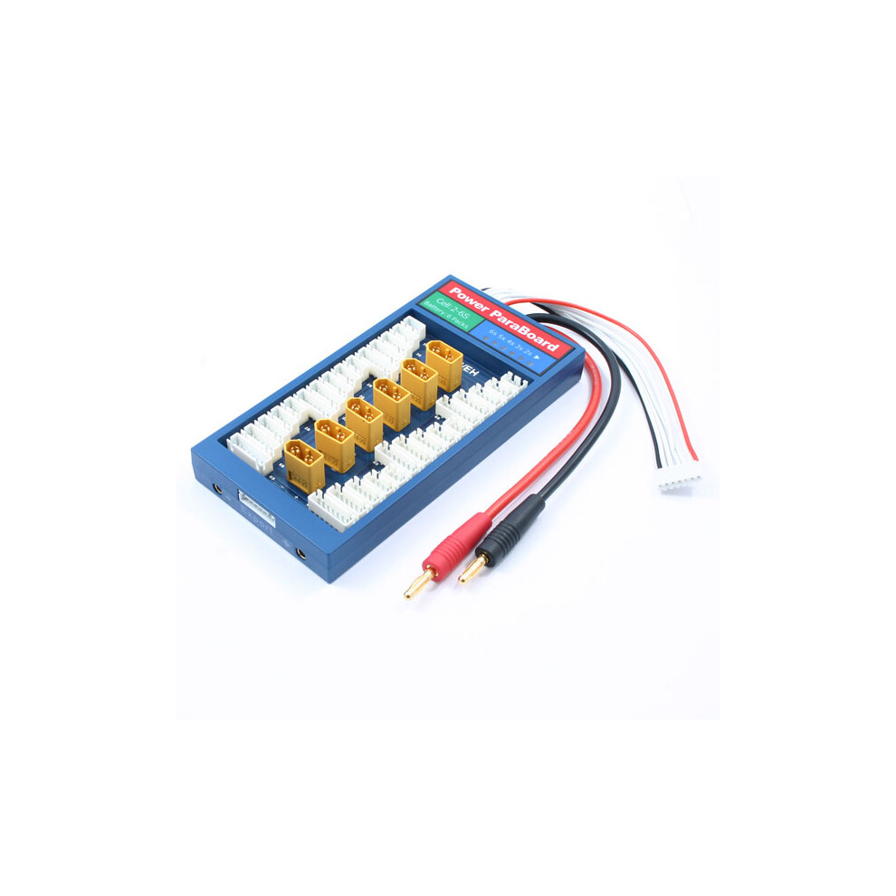 Etronix Power Paraboard 6Pk W/Xt60 Connector & Xh Balance Et0290-Pb6 5055323959165