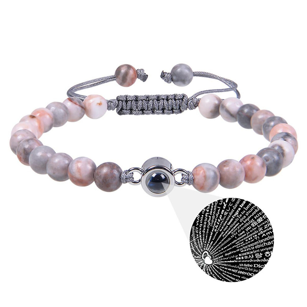 Stone Bracelet I Love You Couples Promise Bracelet Gifts:8 3403292164158