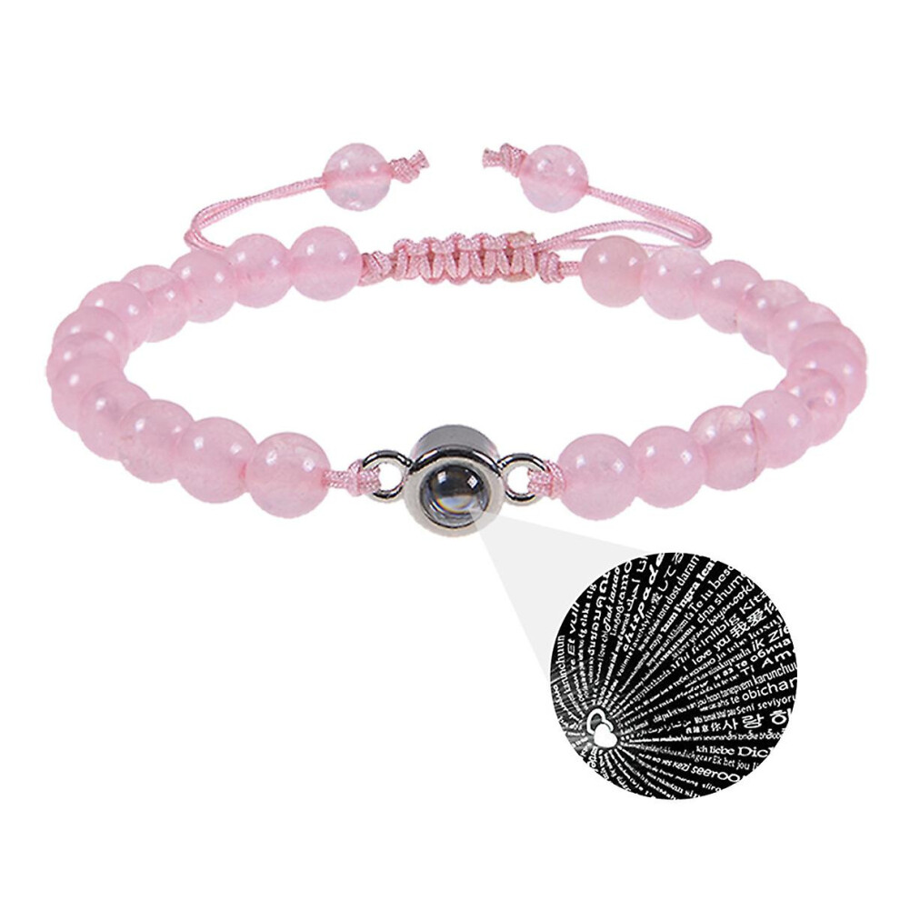 Stone Bracelet I Love You Couples Promise Bracelet Gifts:4 3403292164110