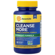 RENEW LIFE Cleanse More, 60 Capsules, Constipation