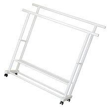 Extra Wide Laundry Dryer Support Holds Thick Winter-White