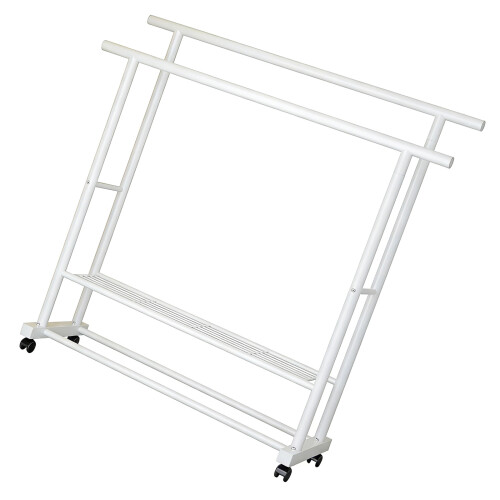 Extra Wide Laundry Dryer Support Holds Thick Winter-White