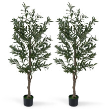 Olivo artificial con frutos realistas, 150 cm