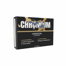 Chromium Horizon 60 tabletek metabolizm energetyczny poziom glukozy we krwi