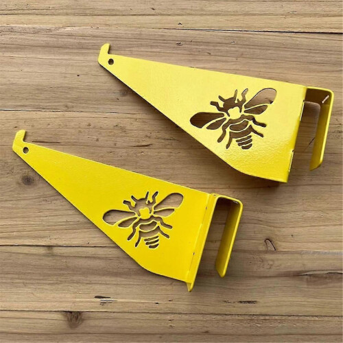 Beehive Inspection Bracket, 2Pcs Beehive Frame Holder, Stainless Steel Beehive Frame Perch, Bee Hive Stand, Bee Frames A 1