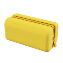 (Yellow BRICS Section) Fashion EVA Cosmetic Bag for Women Large Capacity Waterproof Wash Bag Gift for Valentine's Day