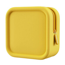 (Yellow Sugar Section) Fashion EVA Cosmetic Bag for Women Large Capacity Waterproof Wash Bag Gift for Valentine's Day