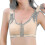 (L, SKIN) Post Surgical Bra Front Closure Post Surgery Compression Bras 1