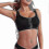 (M, BLACK) Post Surgical Bra Front Closure Post Surgery Compression Bras 1