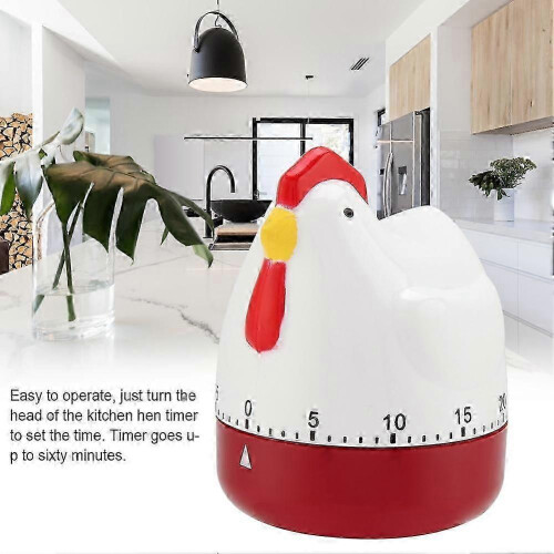 Lovely Chicken Timer, Mechanical Kitchen Alarm Clock 1