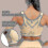 (3XL, BLACK) Post Surgical Bra Front Closure Post Surgery Compression Bras 2
