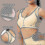 (XL, SKIN) Post Surgical Bra Front Closure Post Surgery Compression Bras 3