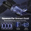 Αντλία πέους για άνδρες με 7 δονήσεις και 7 λειτουργίες αναρρόφησης, διαφανές 3