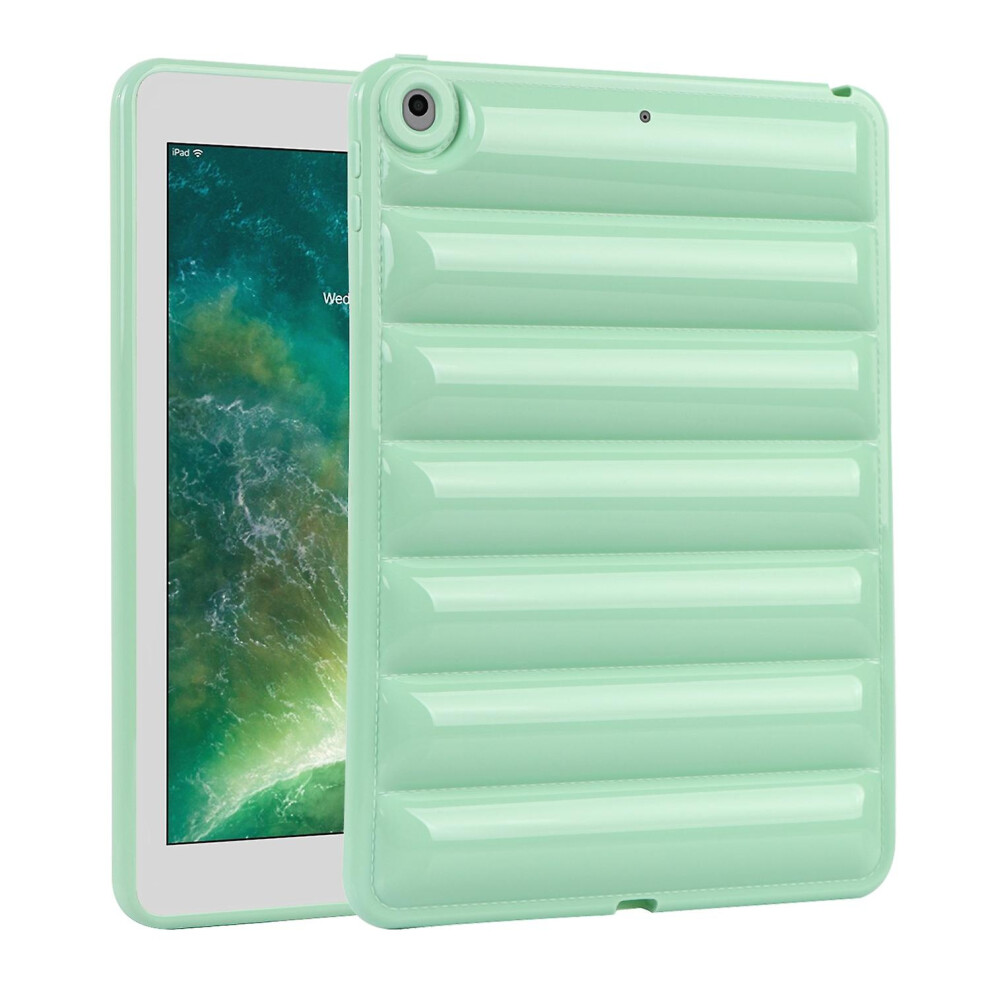 Compatible Ipad 9.7 2018 / 2017 Eiderdown Cushion Shockproof Tablet Case: Green 6421300249014