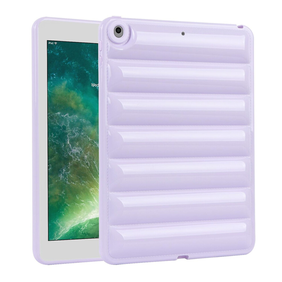Compatible Ipad 9.7 2018 / 2017 Eiderdown Cushion Shockproof Tablet Case: Purple 6421300249038