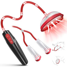Vaginapomp seksspeeltje 3-in-1 met 3 zuigniveaus en 7 standen, clitoris- en tepelstimulator, waterdicht en oplaadbaar.