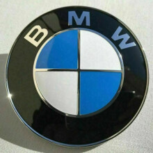 EMBLEMA INSIGNIA 82 MM BMW DELANTERO TRASERO CAPÓ M3 E30 E36 E46 E90 E92 E81 E39