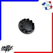 Set van 4 donkergrijze 65 mm Porsche naafdoppen - MasterShop