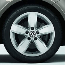 4x OD 56 mm Radnabenkappen für Volkswagen Golf Emblem Logo