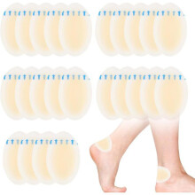 Pansements por ampoules au talon 24 unités 3755mm hydrocolloïde transparent pour la prévention et le traitement des ampoules talon