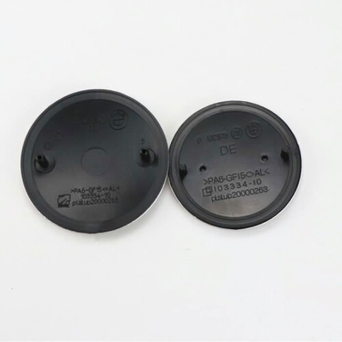 Car Emblem 82mm/74mm - Black Base - For E46 E39 E38 E90 E60 Z3 Z4 X3 X5 X6 2